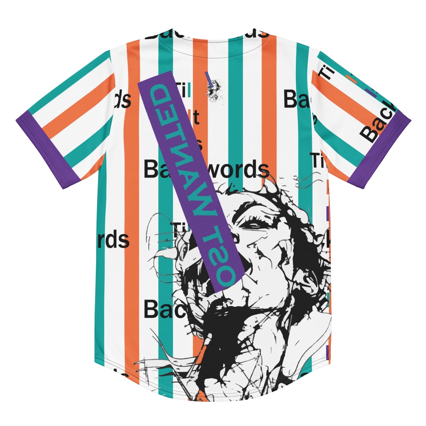 SWMW- (Til It Is Backwards)-Baseball Jersey #3