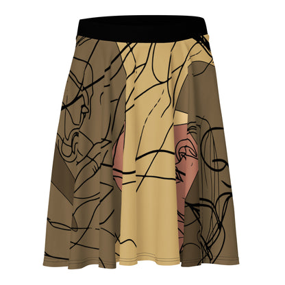 Trace My Beauty- Skater Skirt #1