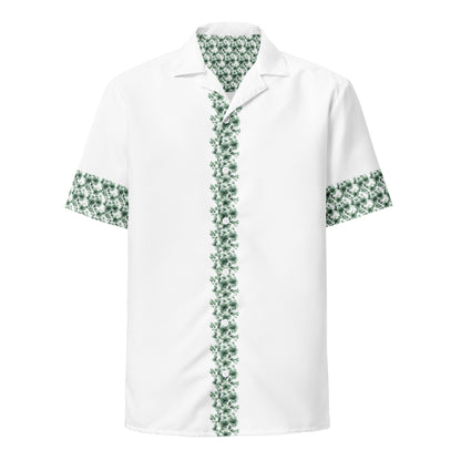 Smell The Flowers  (Dress Shirt) #Green