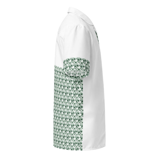 Smell The Flowers  (Dress Shirt) #Green