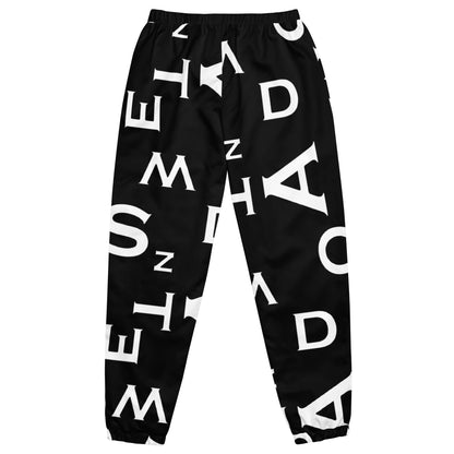 Spell Most Wanted (Black Track Pants ) V3