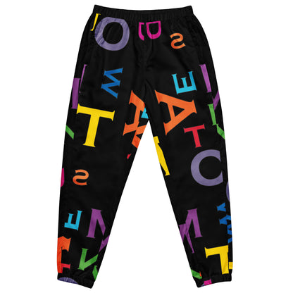 Spell Most Wanted (Black Track Pants) V1