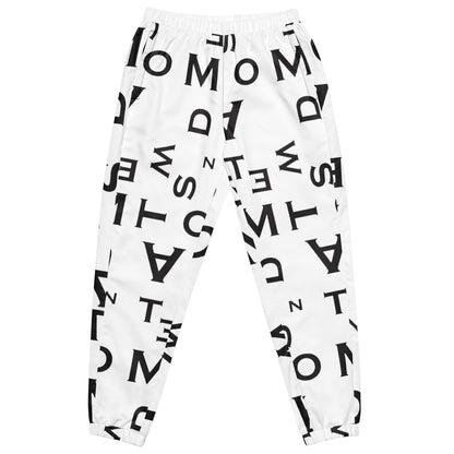 Spell Most Wanted (White Track Pants) V4