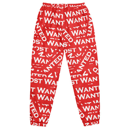 Most Wanted (Men's) "Full Send" Track Pants-Red