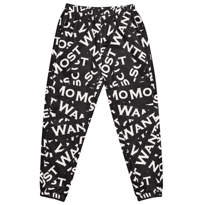 Most Wanted (Men's) "Full Send" Track Pants- Black