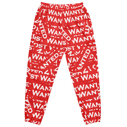 Most Wanted (Men's) "Full Send" Track Pants-Red