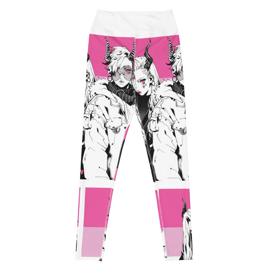 Pink Label Leggings X Most Wanted