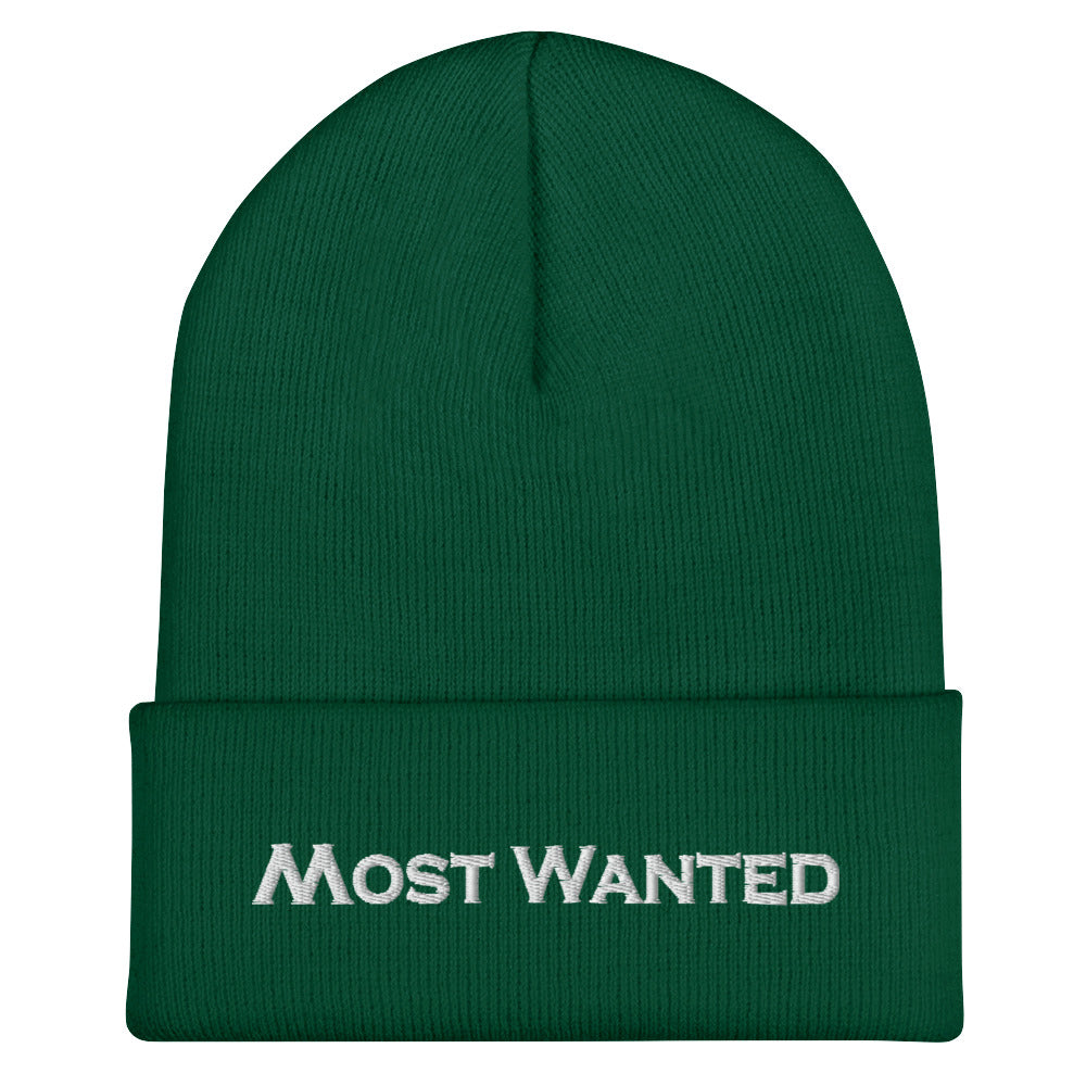 Most Wanted- Cuffed Beanie