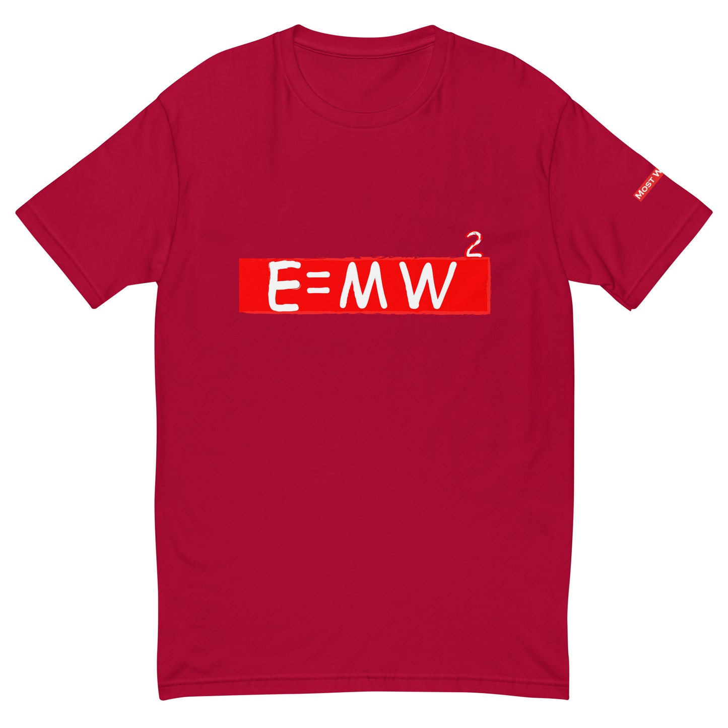 E=mw^2 -White on Red (Most Wanted)💥