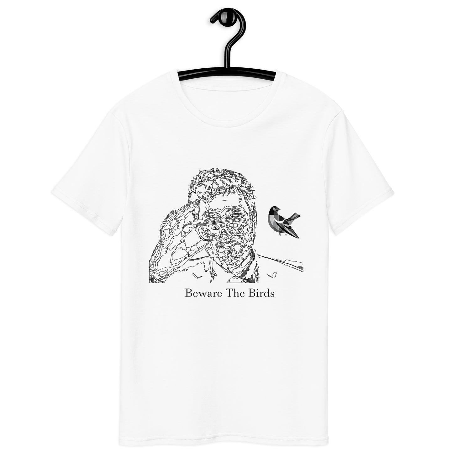 Beware The Birds- (Black) Graphic