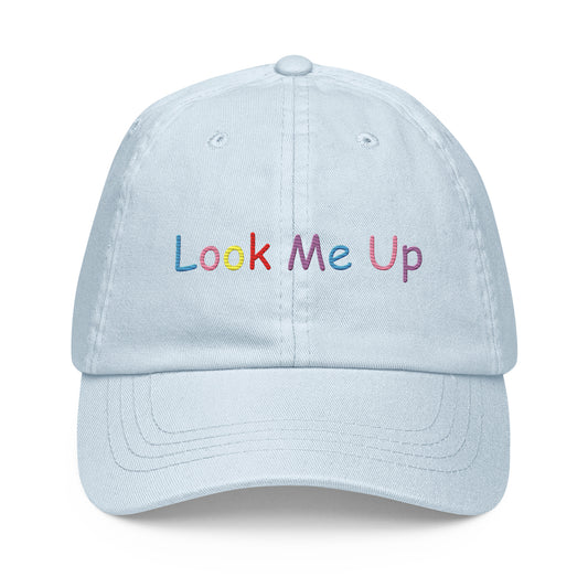 Pastel-'Look Me Up' baseball Hat