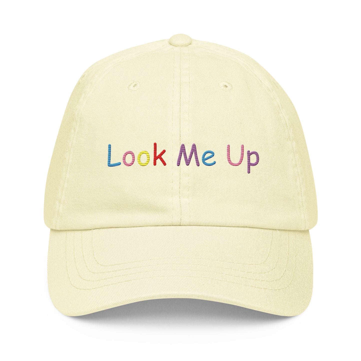 Pastel-'Look Me Up' baseball Hat