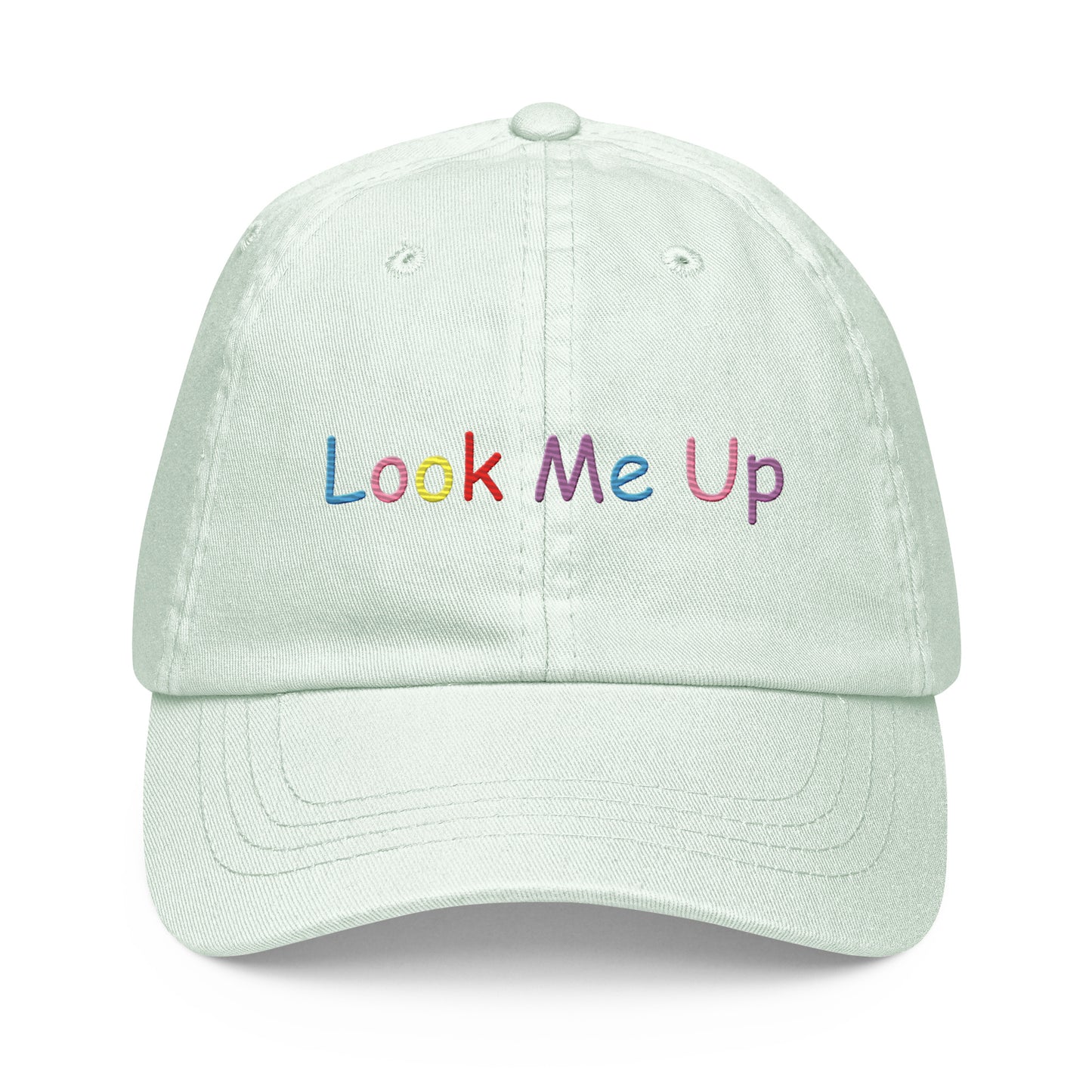 Pastel-'Look Me Up' baseball Hat